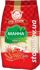 Крупа манна, 0,4 кг